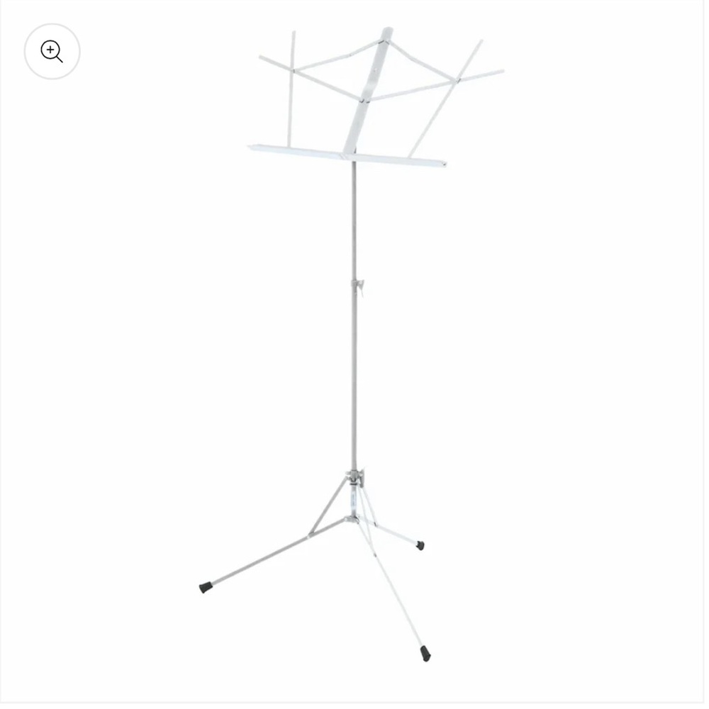 Hamilton Folding Silver Music Stand